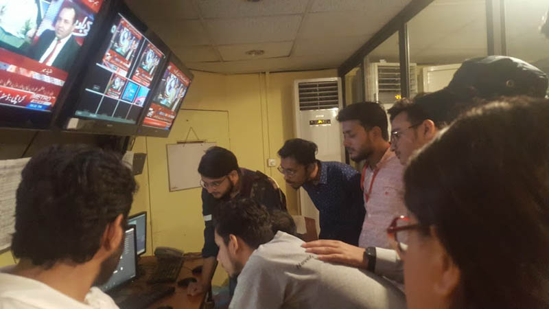 Visit at Metro News