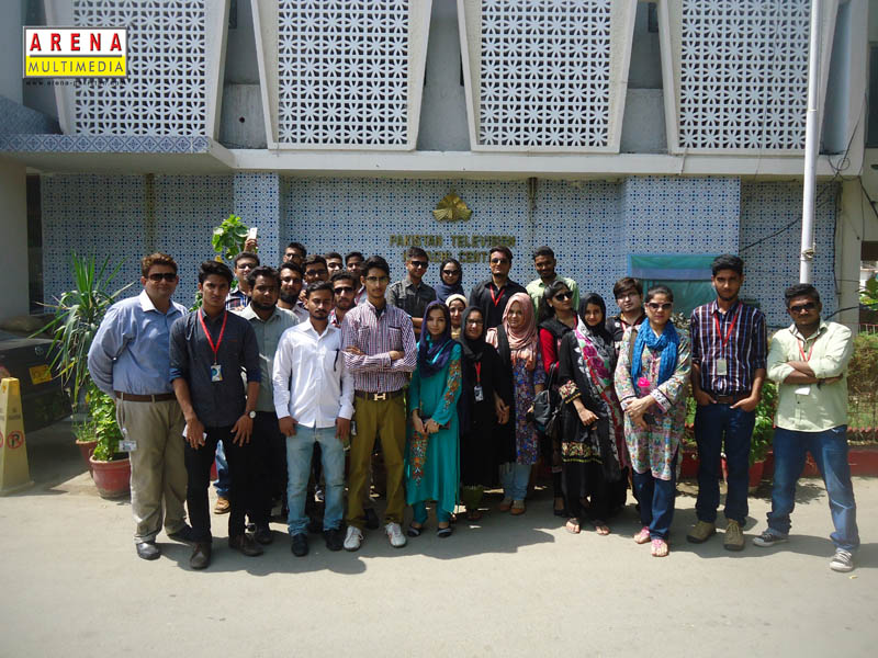 Visit to Pakistan Television (PTV)